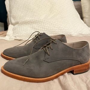 Nisolo James Oxford Smoking Gray size 7.5